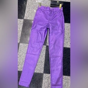 Metalic Lila Pants